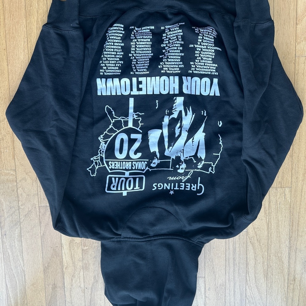 Black Graphic Men's Sweater